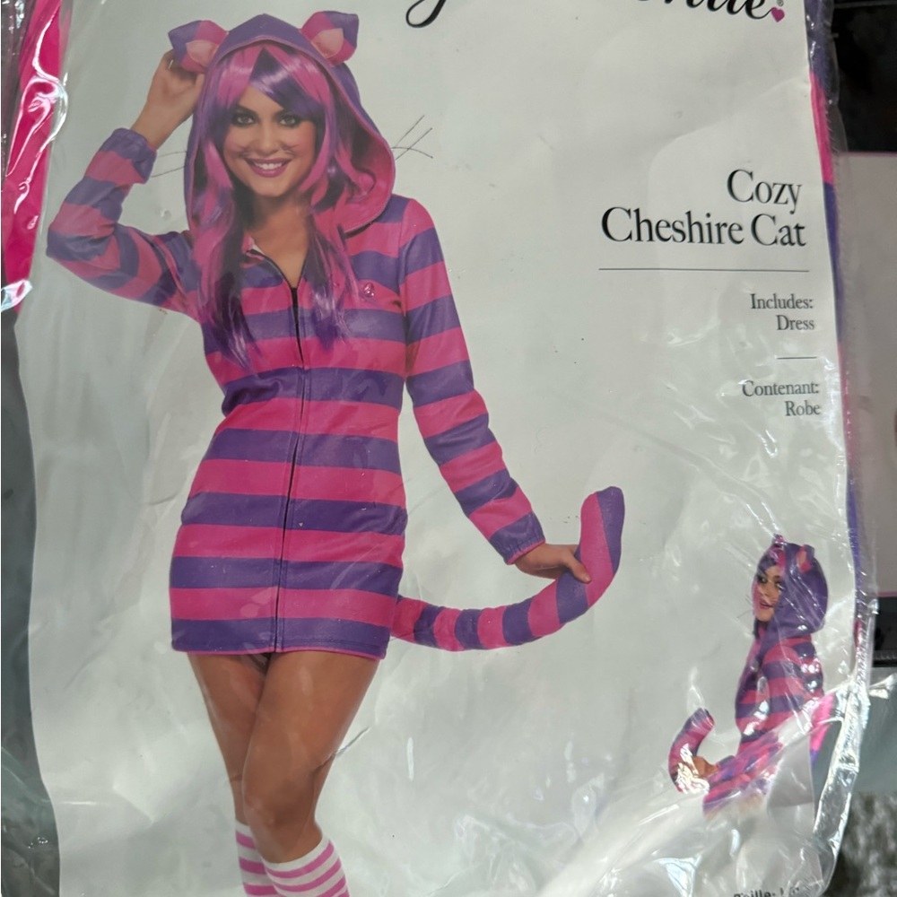 Leg Avenue Women's Cheshire Cat Quality Costume.w/Extras Tall/L
